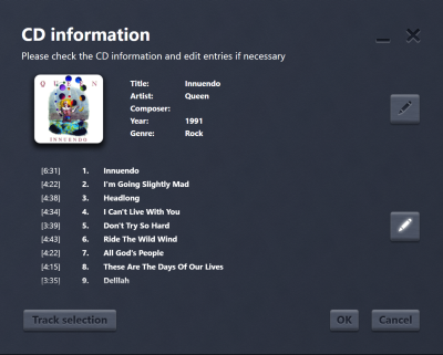 Extraktionsfortschritt